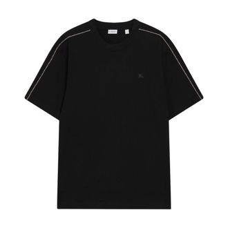 Burberry Heren, Tops, Zwart, Maat: S Katoen