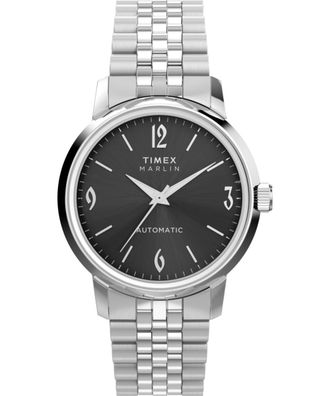 Timex Marlin Mens Silver Watch TW2W93200 Stainless Steel - One Size