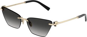 Tiffany & Co. TF3120 62413C Womens Sunglasses Gold Size 61