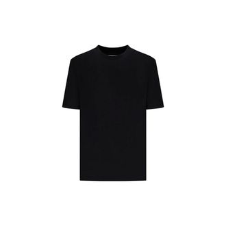 Jil Sander Back Logo T-Shirt - male - Jil Sander - T-Shirts - Black - M - Tops