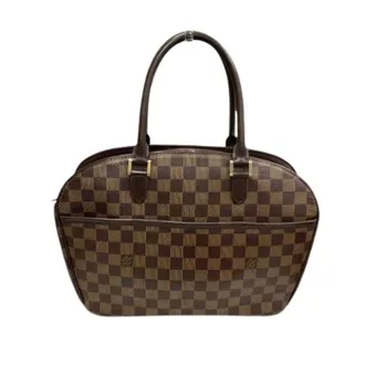 Louis Vuitton Pre-owned Handbags, female, Brown, Size: ONE SIZE Pre-owned Sarria Horizontal Damier Handbag