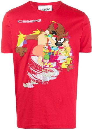 Iceberg x Looney Tunes cotton T-shirt - men - Cotton - XXXL - Red