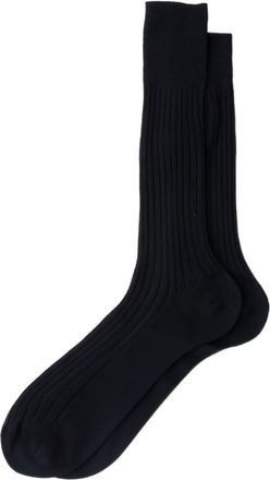 Prada Calzini a coste in cotone - Blu