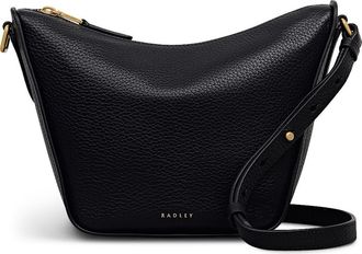 Radley London Oak Street Small Ziptop Crossbody Bag in Black at Nordstrom