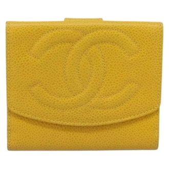 Chanel Pre-owned Portafoglio Vintage - - Pre-owned - Donna - Giallo - ONE SIZE