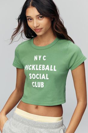 Junk Food Pickleball Baby Tee