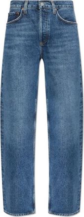 A Gold E Arc Jeans - Dames - Loose Fit Jeans - Blauw - W28 - Katoen - Jeans