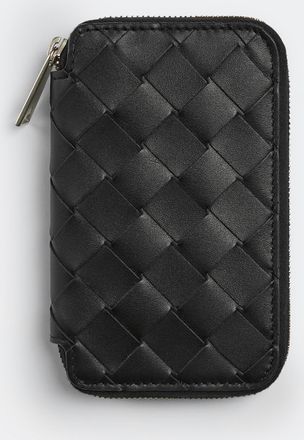 Bottega Veneta Key Pouch - Black - Man - 100% Calfskin
