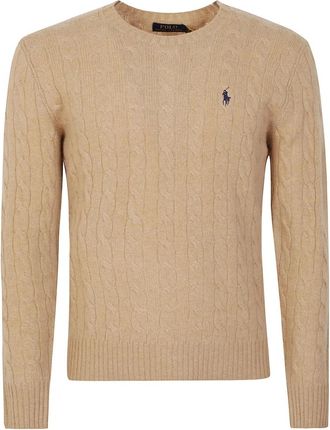Ralph Lauren Heren, Truien, Bruin, Maat: S Kasjmier