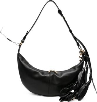 Sportmax Shoulder Bag With Feathers Spx Argenta