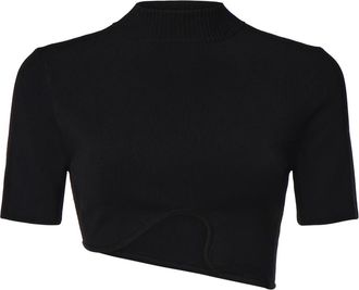 CHRISTOPHER ESBER Mujer, Camisetas, Negro, Talla: S