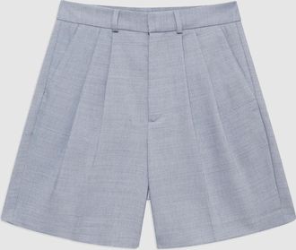 Anine Bing Short Carrie Steel Blue