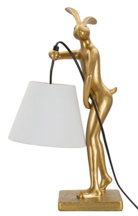 Mauro Ferretti L&aacute;mpara De Mesa Conejo Stand Cm 26x16x47