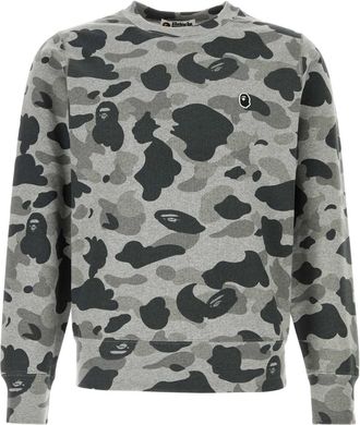 A Bathing Ape Printed Cotton Sweatshirt
