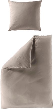 BIERBAUM Bettwäsche »Biber Uni« 2 Stk. tlg. Schlichtes Unidesign: Zeitlos und stilvoll für jedes Schlafzimmer