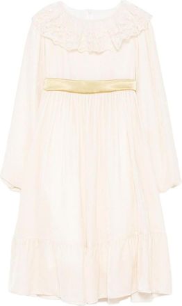 La Stupenderia Dress with lace collar
