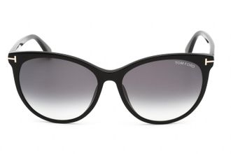 Tom Ford FT0787 Gradient Cat-Eye Sunglasses - Black