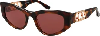Trussardi Brown Acetate Womens Sunglasses
