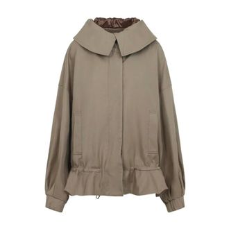Dries Van Noten Light Jacket - female - Dries Van Noten - Light Jackets - Brown - XS - Jackets