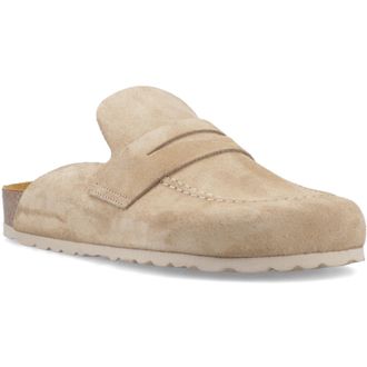 Hush Puppies Briar Dichte Neus Su&egrave;de Dames Taupe Muilen