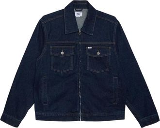 Obey Denim Jacket - Heren - Spijkerjassen - Blauw - M - Denim - Jassen