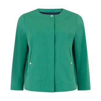 Herno Blazers, female, Green, Size: 2XL Blazer Jacket