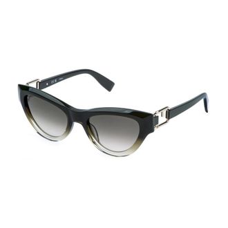 Furla Sunglasses, female, Gray, Size: 54 MM Cat Eye Sunglasses
