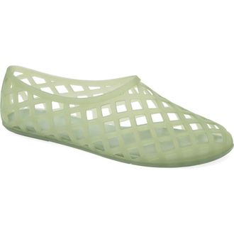 Jeffrey Campbell Jellz Slip-On in Green Matte at Nordstrom, Size 10