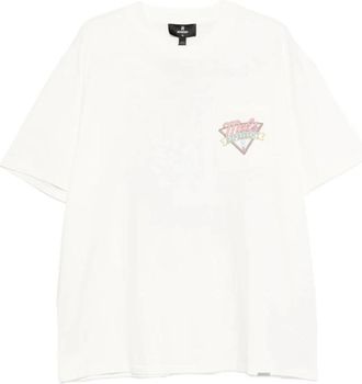 Represent Graphic Print Crew Neck T-Shirt - Heren - T-shirts - Wit - S - Katoen - Tops