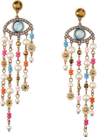 Kurt Geiger Evil Eye Chandelier Earrings in Multi at Nordstrom