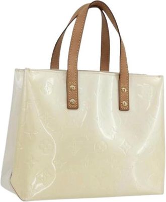 Louis Vuitton Pre-owned Handbags, female, Beige, Size: ONE SIZE Pre-owned Pearl Handbag