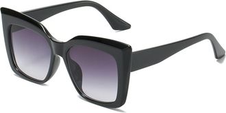 Generic Large Frame Cat Eye Street Fashion Sunglasses Outdoor Vacation Beach (Color : A, Size : Medium) 2026