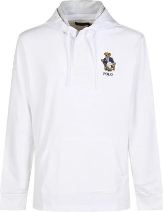 Polo Ralph Lauren Knit Pullover BS - Heren - Hoodies - Wit - M - Hoodies & sweatvesten