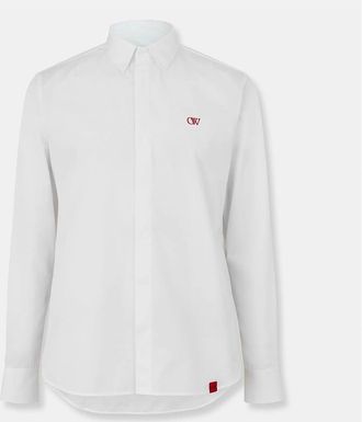 Off-white Mens Off Acm Shirt - White/Multi - Size: Regular/34