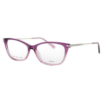 Tommy Hilfiger Ladies Red Rectangular Eyeglass Frames THTH1961L3953