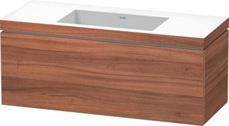 Duravit Duravit - Lavabo Para Muebles L-cube C-bonded Con Base, Colgante
