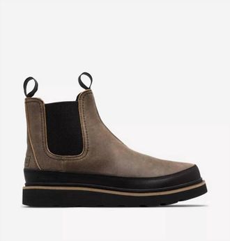 Sorel Mens Slabtown 62 Waterproof Chelsea Boots In Canoe