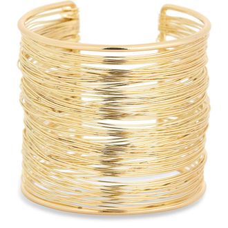 Eye Candy Los Angeles Natalia Cuff Bracelet in Gold at Nordstrom Rack