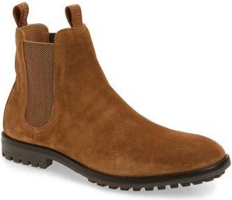 Steve Madden Fenton Lug Sole Chelsea Boot in Cognac at Nordstrom Rack, Size 11.5