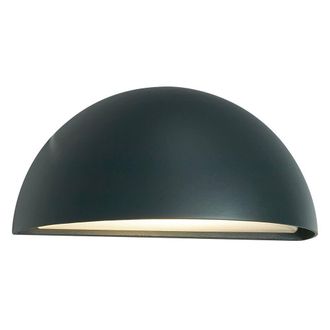 Netlighting Halden Outdoor Down Wall Light Graphite IP65 E27 in Grey