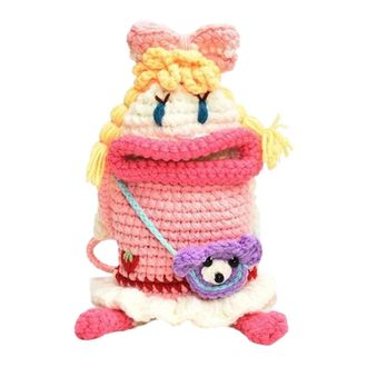 Generic Phone Bag - Funny Sausage Smile Bag, Shoulder Bag for Women | For Keys Cards Makeup Women Girls Shopping Travel Camping Parties, Pink, Se r&eacute;f&eacute;rer au d