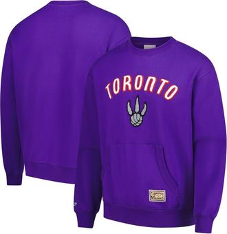 Mitchell & Ness Mens Mitchell & Ness Purple Toronto Raptors Nights Pullover Sweatshirt at Nordstrom, Size Xx-Large