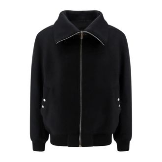 Rick Owens Dracuflight Bomberjack - Heren - Bomber jackets - Zwart - M - Wol - Jassen