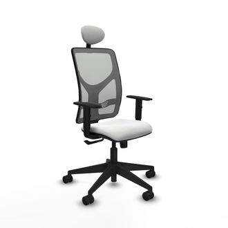Piqueras y Crespo Silla De Oficina Con Cabecero Motilla Piqueras Y Crespo 1d066n1 Blanco