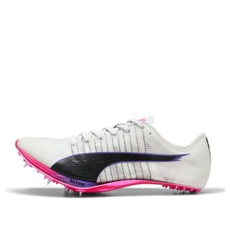 Puma evoSPEED Sprint Nitro Elite 2 Digitokyo Spikes White Black Charm Pink 312638-01