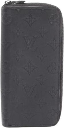 Louis Vuitton Pre-owned Wallets, male, Black, Size: ONE SIZE Pre-owned Zippy Wallet Vertical Monogram Empreinte Long Wallet