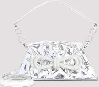 Mach & Mach Double Bow Samantha Shoulder Bag