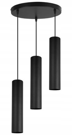 OEM L&aacute;mpara De Techo Moderna Colgante L&aacute;mpara Led Negra