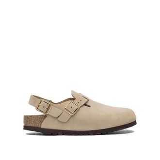 Birkenstock Dames, Schoenen, Beige, Maat: 41 EU Leer