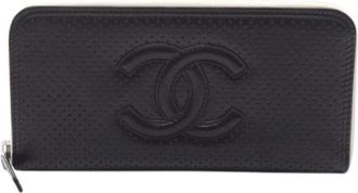 Chanel Pre-owned Wallets, female, Black, Size: ONE SIZE Pre-owned Vintage Wallet